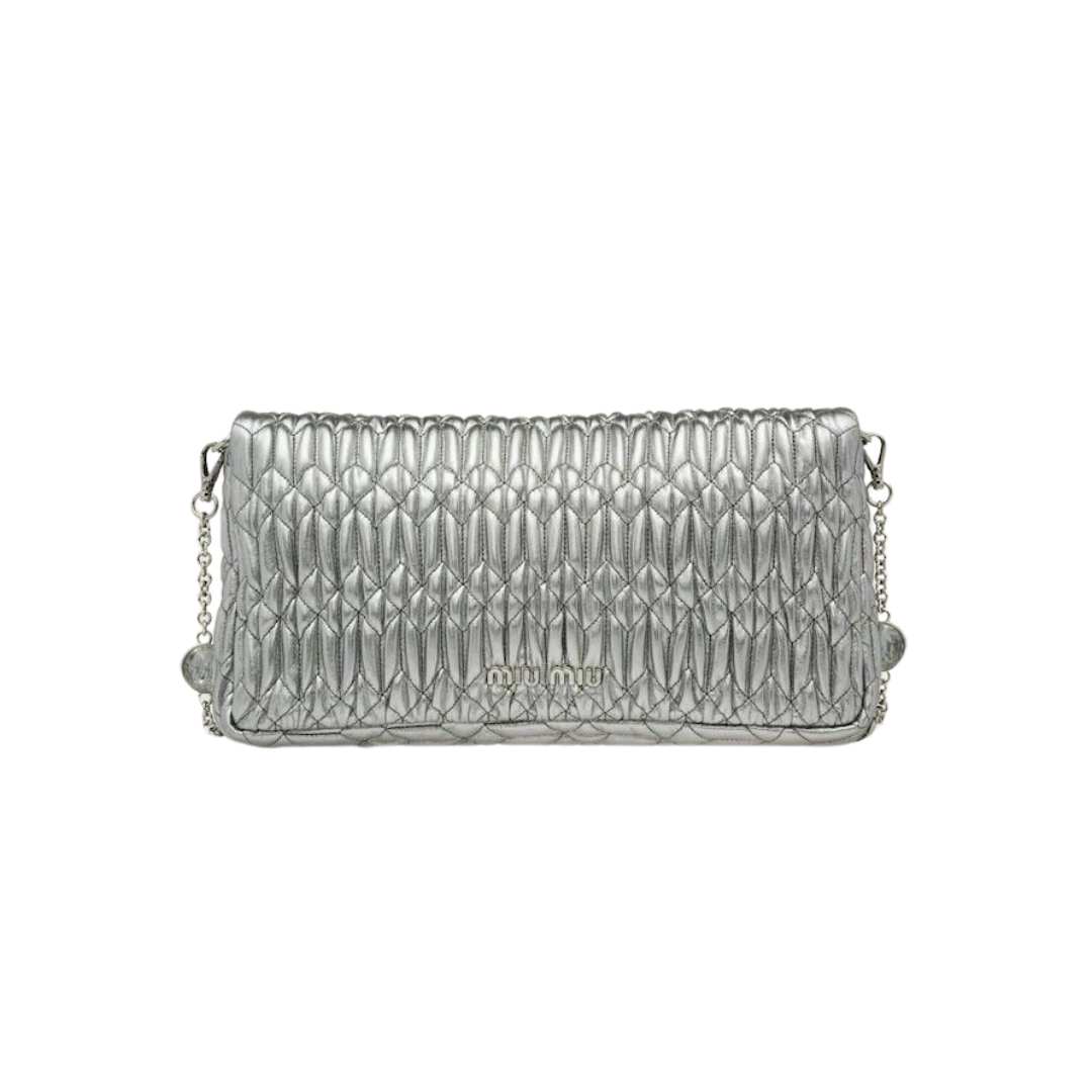 Miu Miu Iconic crystal leather bag