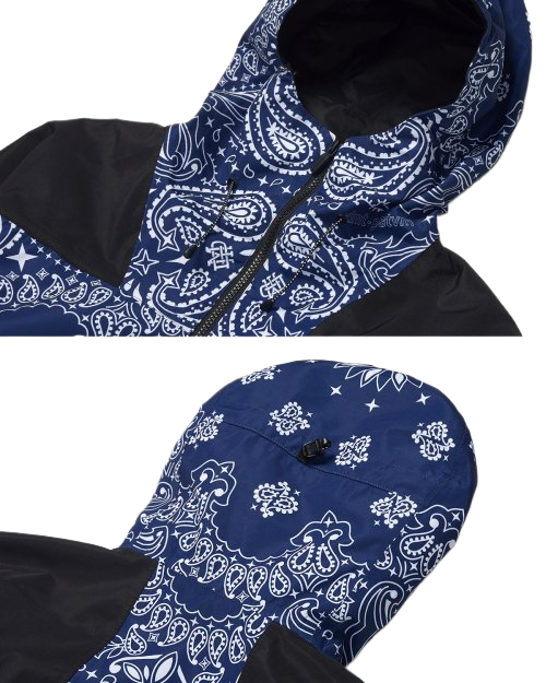 BLOCK MT JACKET PAISLEY NAVY