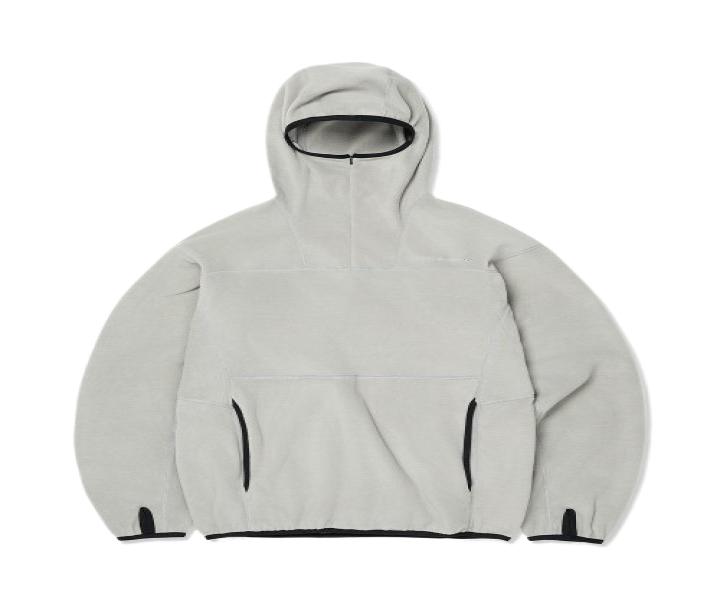 POLARTEC (VTX X EIDER) STITCHED HOODIE GREY