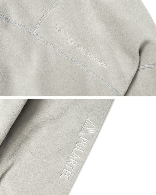 POLARTEC (VTX X EIDER) STITCHED HOODIE GREY