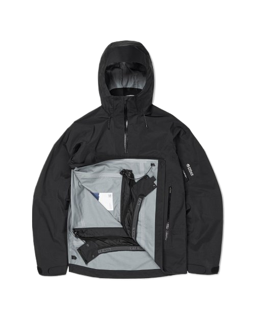 VTX 3L ANORAK JACKET BLACK