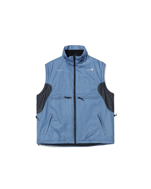 POLARTEC (PLAYBOY X DIMITO) DETACHABLE JACKET BLUE DENIM