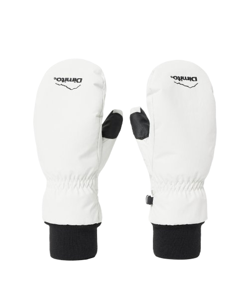 OG LOGO MITTEN WHITE