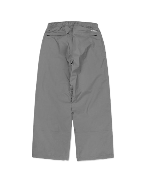 BLOCK WIDE PANTS STEEL GREY