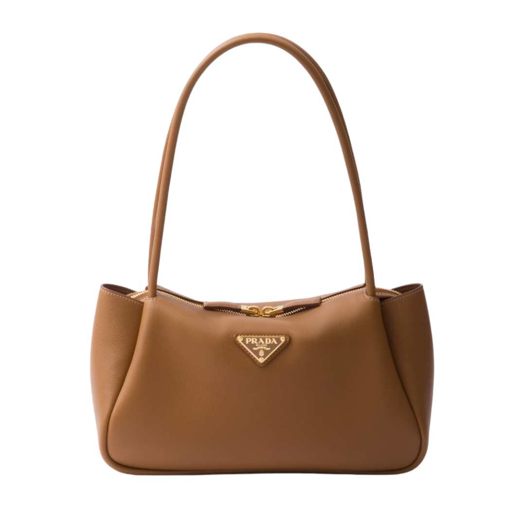 medium leather handbag