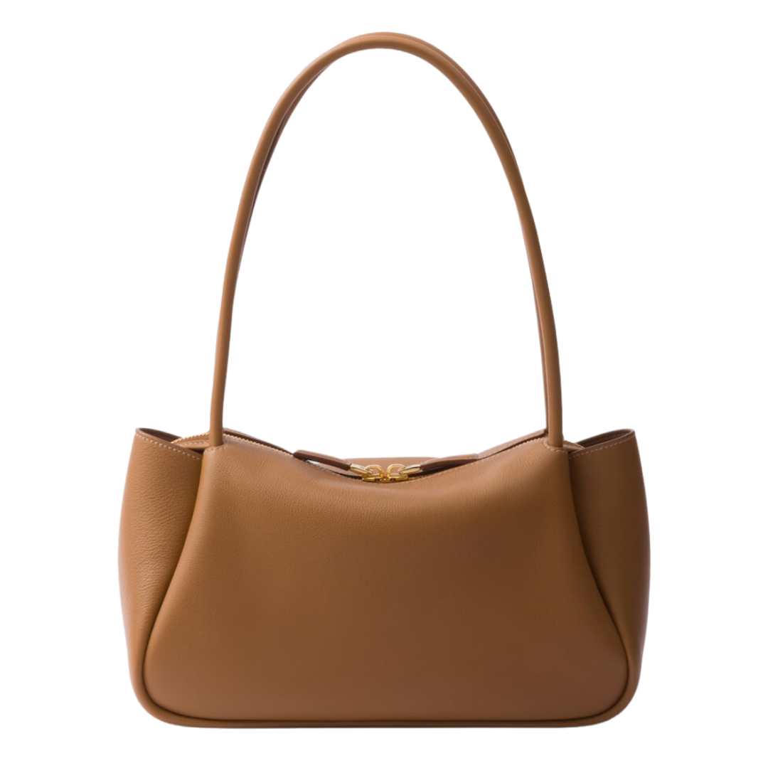 medium leather handbag