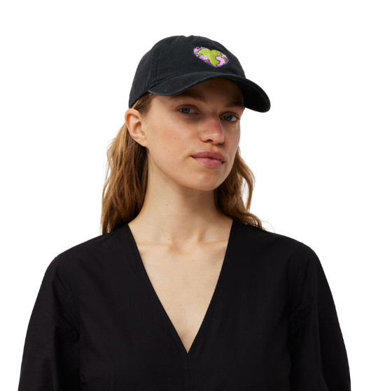 Embroidered logo cap