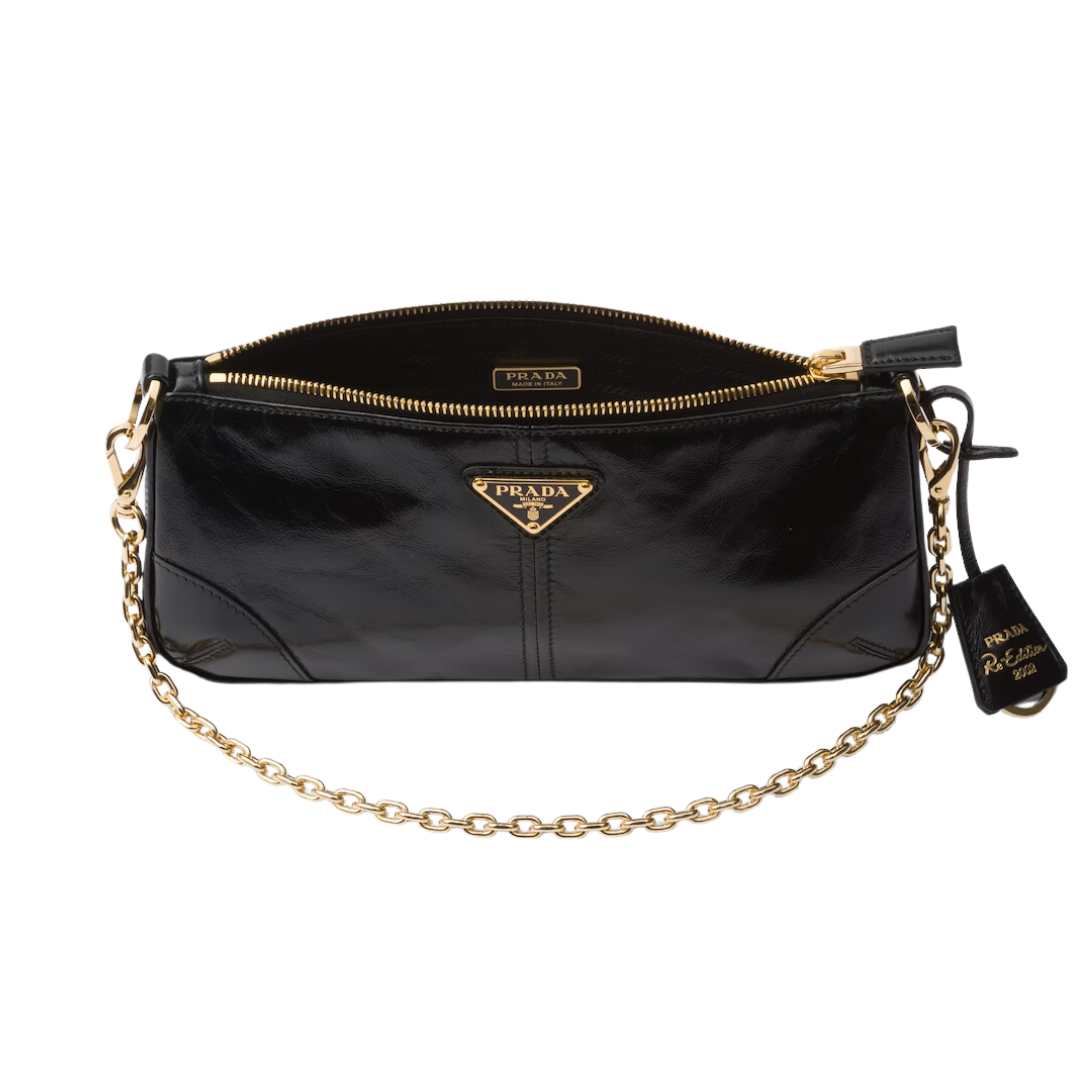 Prada Re-Edition 2002 Medium Leather Shoulder Bag