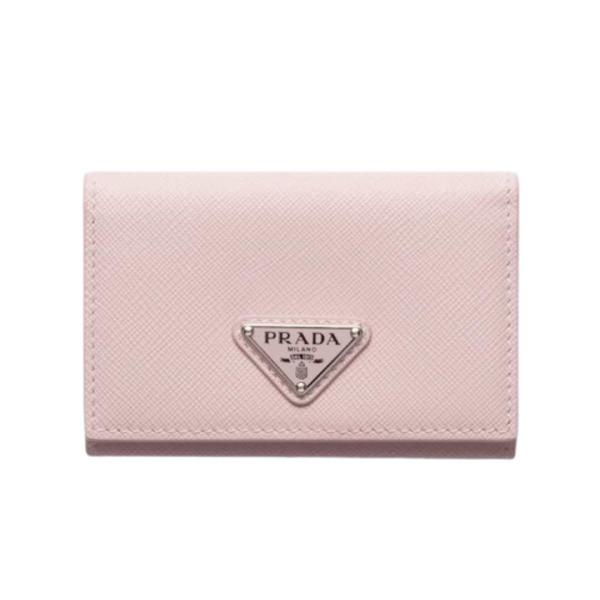 Saffiano leather card wallet