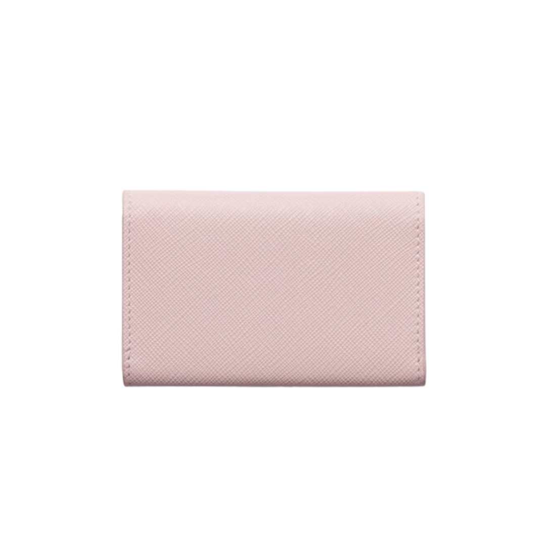 Saffiano leather card wallet