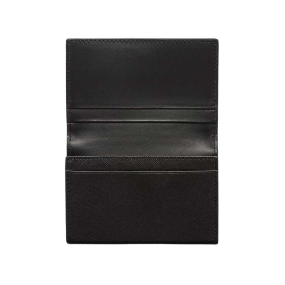 Saffiano leather card wallet