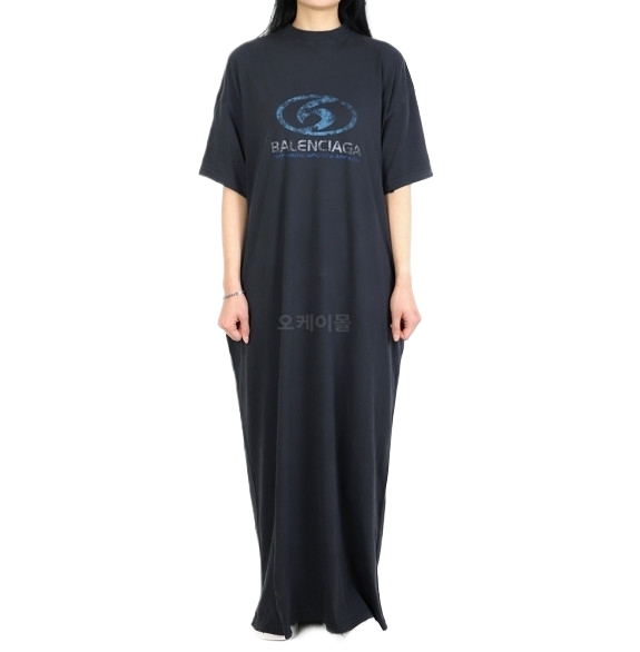 SURFER MAXI T-shirt dress