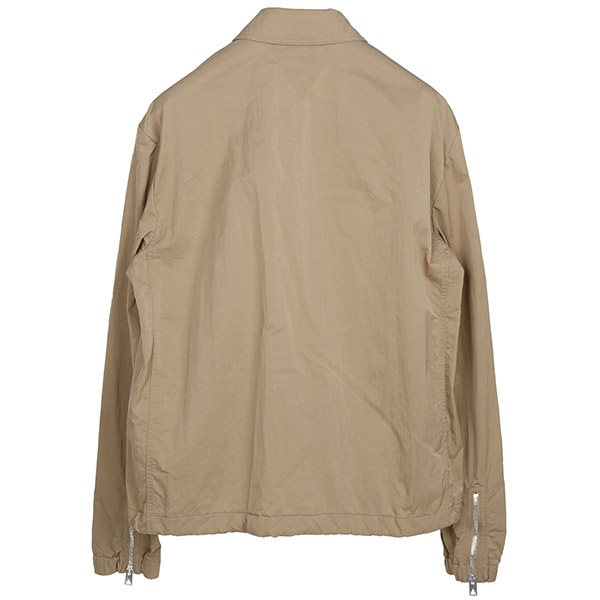 Sesame logo nylon zip-up jacket