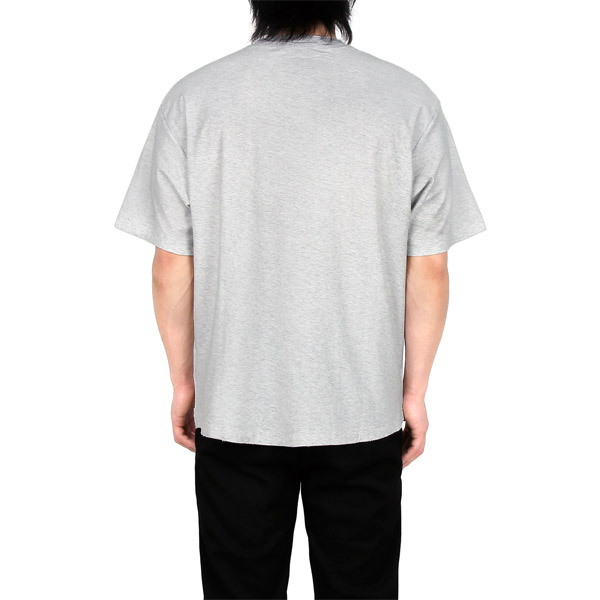 Relaxed-Fit Logo Print Cotton T-Shirt Pale Grey