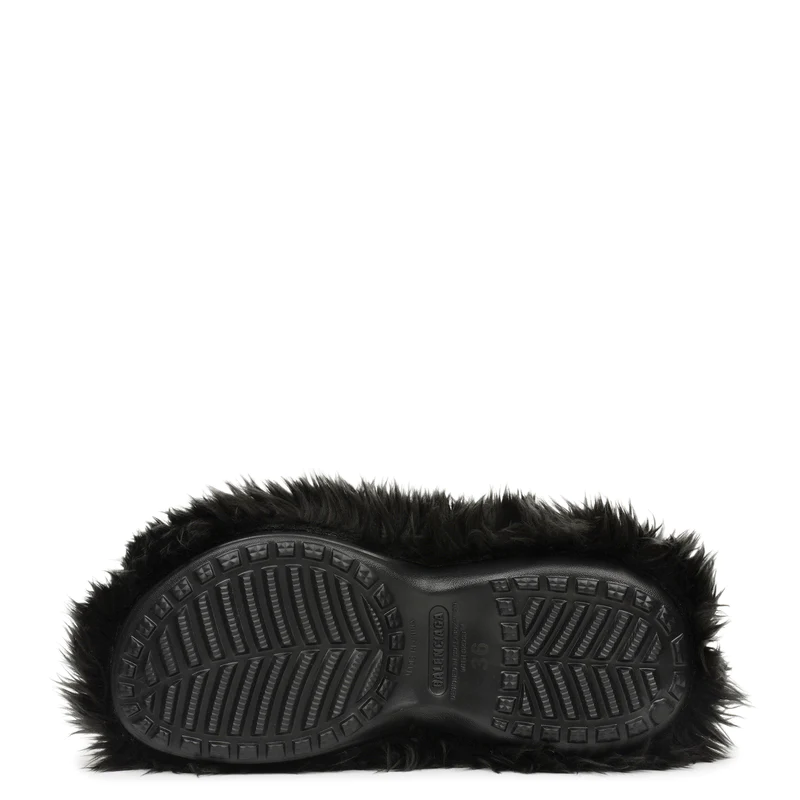 Crocs Fake Fur Mule