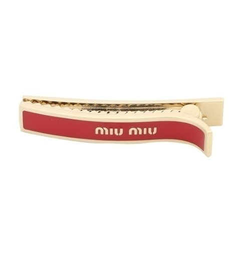 Enamel metal hair clip