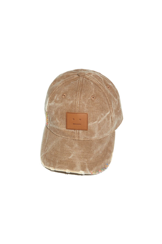 LEATHER FACE PATCH CAP