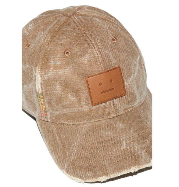 LEATHER FACE PATCH CAP