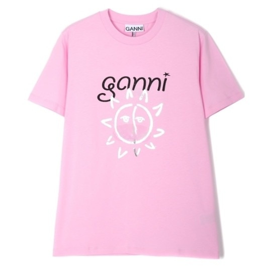 Pink cotton t-shirt