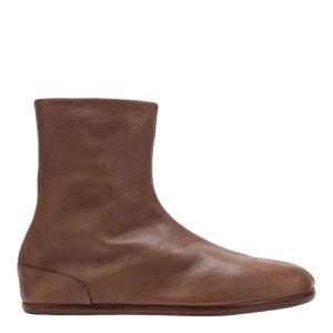 Tabi beige leather boot