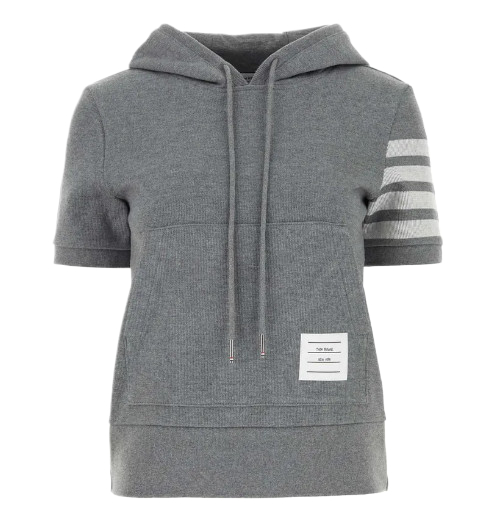 Gray cotton sweatshirt