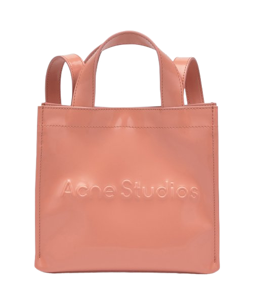 Public Mini Logo Tote Bag - Salmon Pink 