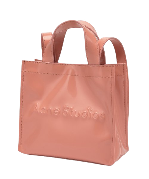 Public Mini Logo Tote Bag - Salmon Pink 