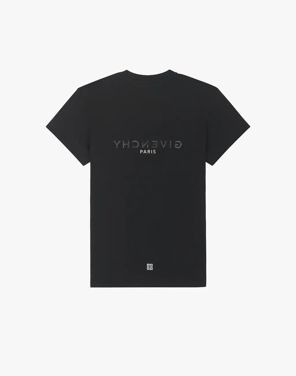 Reverse slim fit t-shirt