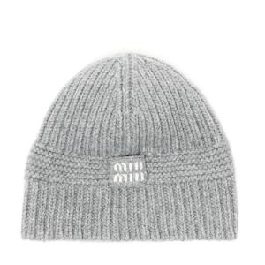 Logo wool beanie