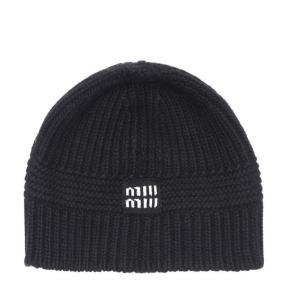 Logo wool beanie