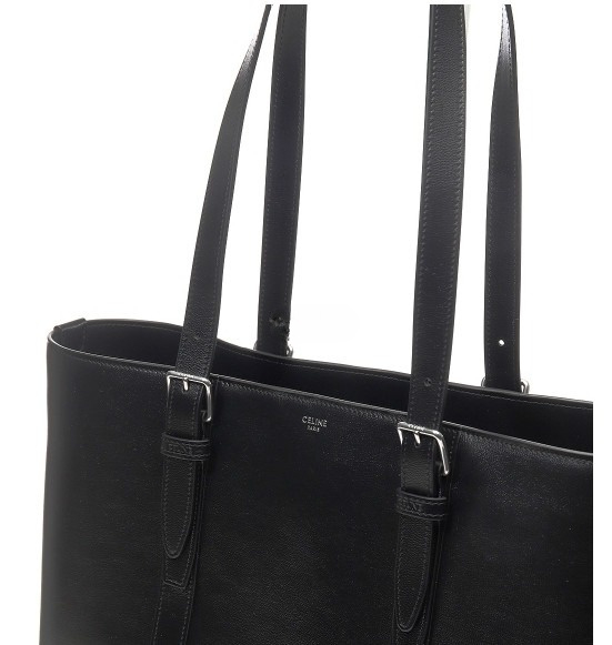 Cavas with Buckle in Smooth Calfskin Tote Bag