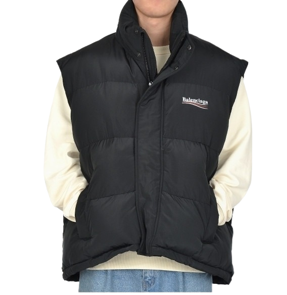 Political Campaign Cocoon Puffer Vest