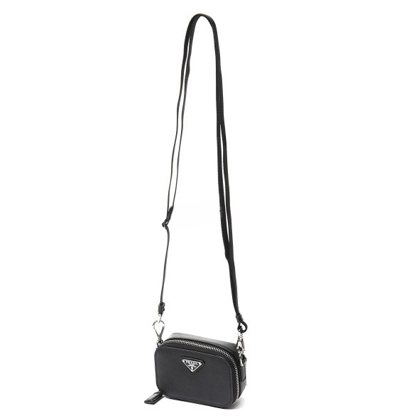 Triangle logo mini cross bag