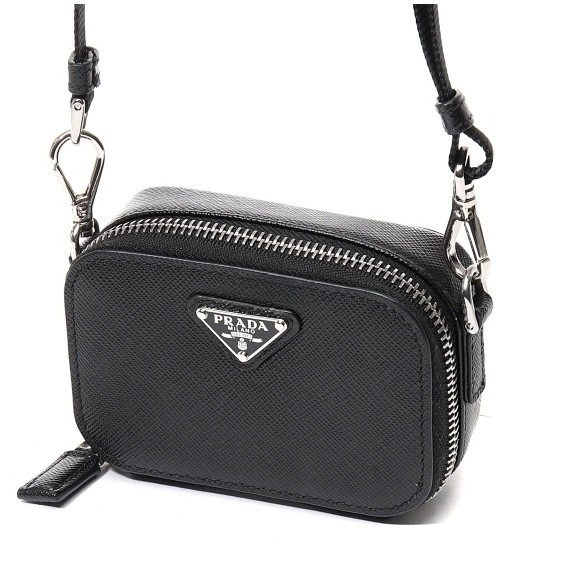 Triangle logo mini cross bag