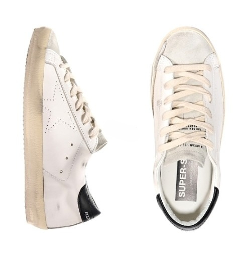 GOLDEN GOOSE WHITE ‘SUPER-STAR SKATE’ SNEAKERS