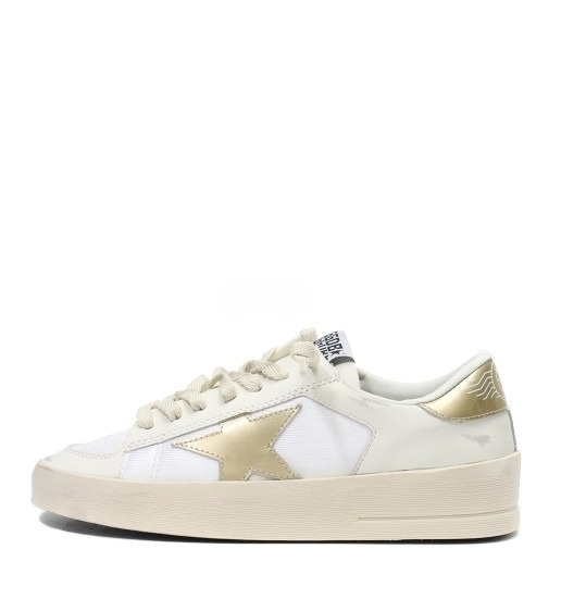 Stardan sneakers gold leather star