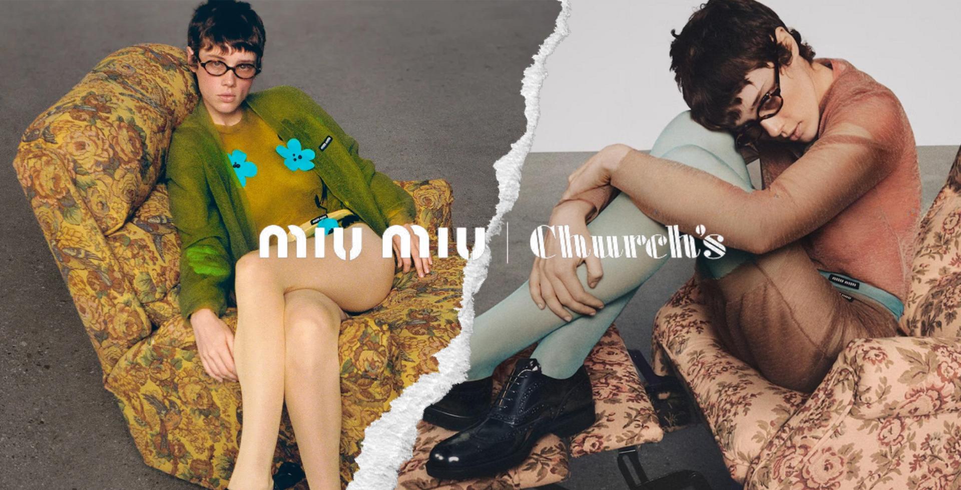 CHURCH’S x MIU MIU